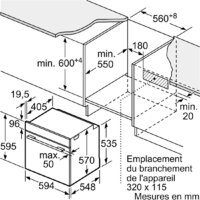 Электрический духовой шкаф Bosch Serie 2 HBA572BB4 - Превью изображения №2 — Интернет-магазин ПроЗаказ