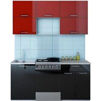 Интерлиния Мила Gloss 50-16 (бордовый/черный)