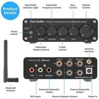 Усилитель мощности Fosi Audio BT30D (24V) - Превью изображения №2 — Интернет-магазин ПроЗаказ