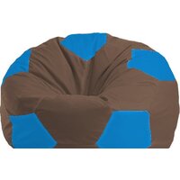 Flagman Мяч Стандарт М1.1-319 (коричневый/голубой)