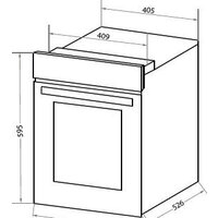 Электрический духовой шкаф HOMSair OEM451BK - Превью изображения №2 — Интернет-магазин ПроЗаказ