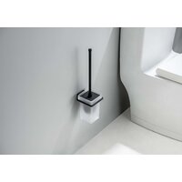 Ершик для унитаза Aquatek Либра AQ4310MB (черный матовый) - Превью изображения №2 — Интернет-магазин ПроЗаказ