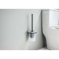 Ершик для унитаза Aquatek Либра AQ4310MB (черный матовый) - Превью изображения №3 — Интернет-магазин ПроЗаказ