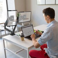 Кронштейн для монитора Kromax Office-14 (черный) - Превью изображения №2 — Интернет-магазин ПроЗаказ