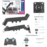 Кронштейн для монитора Kromax Office-14 (черный) - Превью изображения №9 — Интернет-магазин ПроЗаказ
