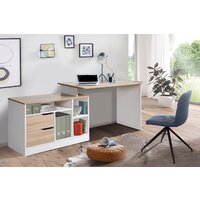 Стол Мебель-класс Имидж-3 (белый/дуб сонома) - Превью изображения №3 — Интернет-магазин ПроЗаказ