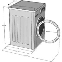 Стиральная машина Korting KWMI 14IS94 - Превью изображения №2 — Интернет-магазин ПроЗаказ