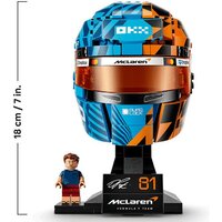 Конструктор LEGO Editions 43017 Шлем McLaren Mastercard F1 Team Oscar Piastri Helmet - Превью изображения №6 — Интернет-магазин ПроЗаказ