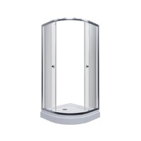 Душевой уголок Triton Альфа-Хром 90х90 (с поддоном) - Превью изображения №2 — Интернет-магазин ПроЗаказ