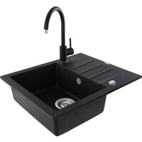 Кухонная мойка Kernau KGS A 4560 1B1D Graphite - Превью изображения №3 — Интернет-магазин ПроЗаказ