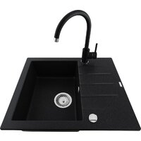 Кухонная мойка Kernau KGS A 4560 1B1D Graphite - Превью изображения №2 — Интернет-магазин ПроЗаказ