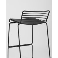 Стул Stool Group Danny (черный с черной подушкой) - Превью изображения №7 — Интернет-магазин ПроЗаказ