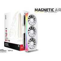 Видеокарта XFX Mercury AMD Radeon RX 9070 XT OC White Magnetic Air Edition RGB RX-97TMARGW9 - Превью изображения №5 — Интернет-магазин ПроЗаказ