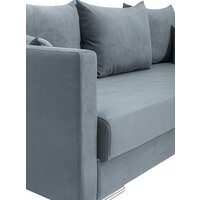 Диван Krones Эллада мод.2 (велюр, графит) - Превью изображения №3 — Интернет-магазин ПроЗаказ