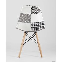Стул Stool Group Eames DSW (пэчворк черный/белый) - Превью изображения №4 — Интернет-магазин ПроЗаказ