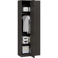 Шкаф распашной Трия Стелла угловой исп.2 (серый вулкан/фон серый) - Превью изображения №3 — Интернет-магазин ПроЗаказ