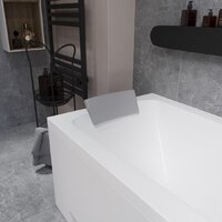 Ванна Lauter Bianca 140 21207140 (с ножками, серым подголовником) - Превью изображения №17 — Интернет-магазин ПроЗаказ