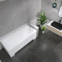 Ванна Lauter Bianca 140 21207140 (с ножками, серым подголовником) - Превью изображения №11 — Интернет-магазин ПроЗаказ