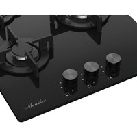 Варочная панель Monsher MGG 44 Noir - Превью изображения №3 — Интернет-магазин ПроЗаказ