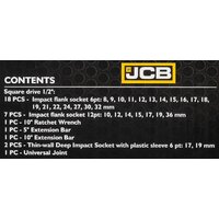 Универсальный набор инструментов JCB 4323-5MPB (60553) - Превью изображения №11 — Интернет-магазин ПроЗаказ