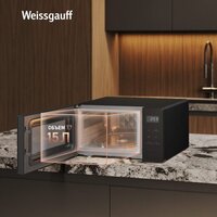 Микроволновая печь Weissgauff MWO-150 Black Glass - Превью изображения №11 — Интернет-магазин ПроЗаказ