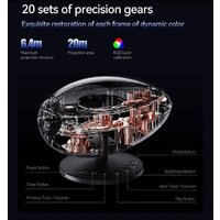 Проектор Wanbo Eva Galaxy Light WPL11 (коричневый) - Превью изображения №13 — Интернет-магазин ПроЗаказ