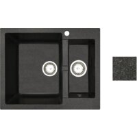 БелЭворс Duet L (черный, без сифона)