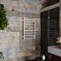 Полотенцесушитель Roxen Square BK-109SW-8T 11050-5385W (белый) - Превью изображения №5 — Интернет-магазин ПроЗаказ