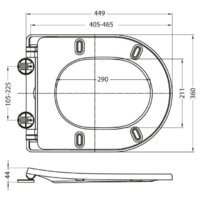 Унитаз приставной BelBagno Sfera-R BB2141CBR (без сиденья) - Превью изображения №2 — Интернет-магазин ПроЗаказ
