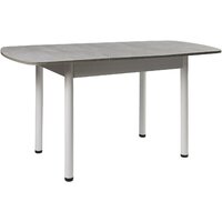 Кухонный стол ВВР ЛДСП Раздвижной (камень светлый/прямое белый) - Превью изображения №5 — Интернет-магазин ПроЗаказ