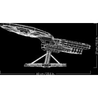 Конструктор LEGO Icons 10356 Звездный путь: USS Энтерпрайз NCC-1701-D - Превью изображения №10 — Интернет-магазин ПроЗаказ