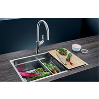 Кухонная мойка Blanco Etagon 700-IF (зеркальная полировка) 524272 - Превью изображения №3 — Интернет-магазин ПроЗаказ