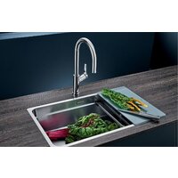 Кухонная мойка Blanco Etagon 700-IF (зеркальная полировка) 524272 - Превью изображения №4 — Интернет-магазин ПроЗаказ