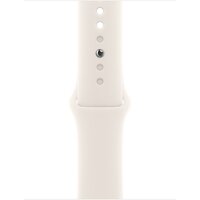 Умные часы Apple Watch SE 3 40 мм (алюминиевый корпус, звездный свет/звездный свет, спортивный силиконовый ремешок S/M) - Превью изображения №3 — Интернет-магазин ПроЗаказ