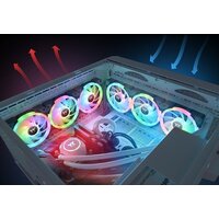 Комплект вентиляторов для корпуса с контроллером Thermaltake SWAFAN EX12 RGB CL-F143-PL12SW-A - Превью изображения №7 — Интернет-магазин ПроЗаказ