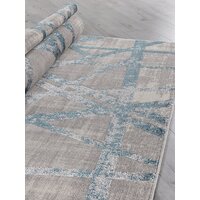 Ковер для жилой комнаты Merinos Liman F478-STAN-GRAY-BLUE (1.6х3) - Превью изображения №2 — Интернет-магазин ПроЗаказ