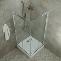Душевой уголок Maroni Stile Chromo-GLS 90x90 Щ0000063967 - Превью изображения №4 — Интернет-магазин ПроЗаказ