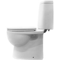 Унитаз напольный Sanita Luxe Fest Comfort WC.CC/Fest/2-DM/WHT.G/S1 - Превью изображения №3 — Интернет-магазин ПроЗаказ