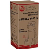 Фекальный насос Quattro Elementi Sewage 300F Ci - Превью изображения №9 — Интернет-магазин ПроЗаказ