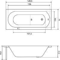 Ванна Lauter Haven 150x75 21202005 - Превью изображения №29 — Интернет-магазин ПроЗаказ