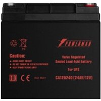 Аккумулятор для ИБП Powerman CA12240/UPS (12В/24 А·ч) - Превью изображения №2 — Интернет-магазин ПроЗаказ