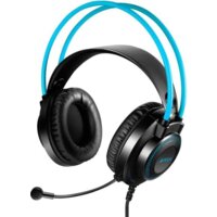 Наушники A4Tech Fstyler FH200U (черный/голубой) - Превью изображения №3 — Интернет-магазин ПроЗаказ