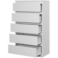 Комод НК-Мебель Stern Т-8 5-я 72676244 (16 мм, белый) - Превью изображения №2 — Интернет-магазин ПроЗаказ