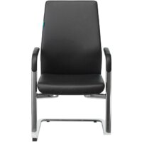 Офисный стул Бюрократ _JONS-LOW-V (черный) - Превью изображения №2 — Интернет-магазин ПроЗаказ