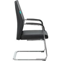 Офисный стул Бюрократ _JONS-LOW-V (черный) - Превью изображения №3 — Интернет-магазин ПроЗаказ