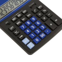 Бухгалтерский калькулятор BRAUBERG Extra 12-BKBU 250472 (черный/синий) - Превью изображения №6 — Интернет-магазин ПроЗаказ