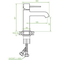 Смеситель Laveo Pola BAP G22D - Превью изображения №2 — Интернет-магазин ПроЗаказ