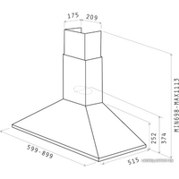 Кухонная вытяжка Elica Tamaya Rail ANBR/A/60 (PRF0057590) - Превью изображения №3 — Интернет-магазин ПроЗаказ