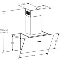 Кухонная вытяжка Meferi AIRBOX45WH Light - Превью изображения №19 — Интернет-магазин ПроЗаказ