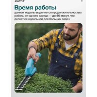 Кусторез + ножницы GPT SGT 360 (с АКБ) - Превью изображения №3 — Интернет-магазин ПроЗаказ